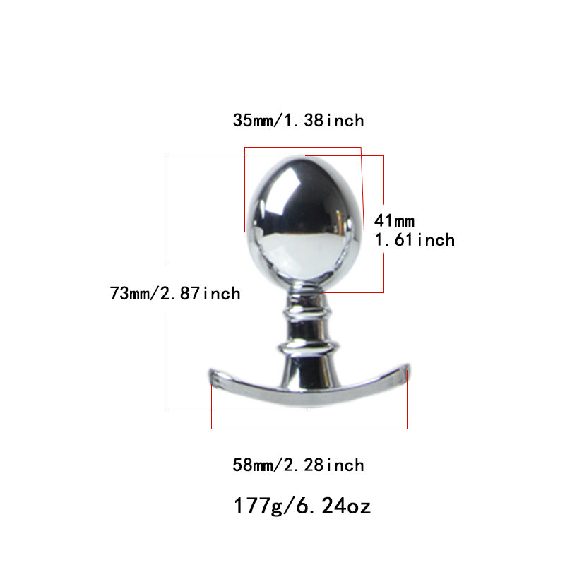 Luxesteel Anal Plug - M - image 1