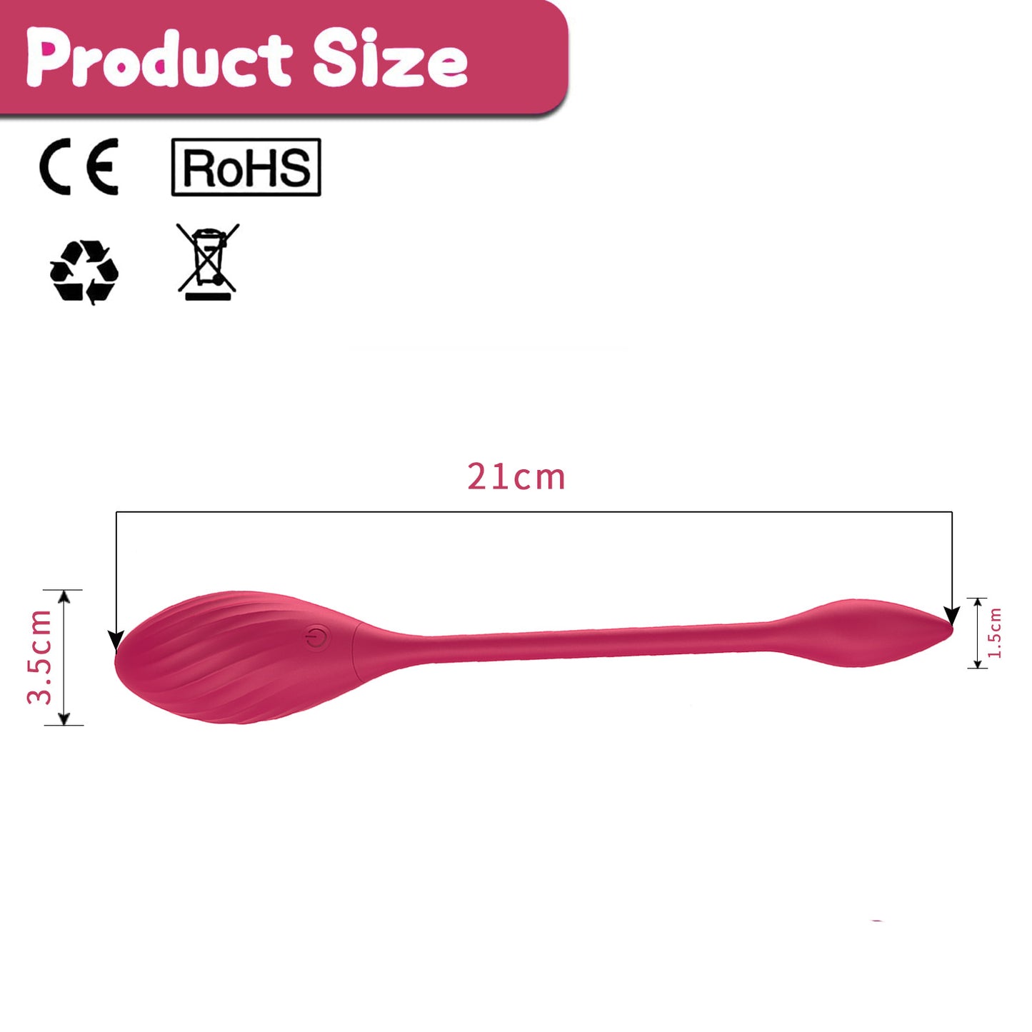 APP Control Wearable Jumping Egg Wearable Vibrating Massager - image 8