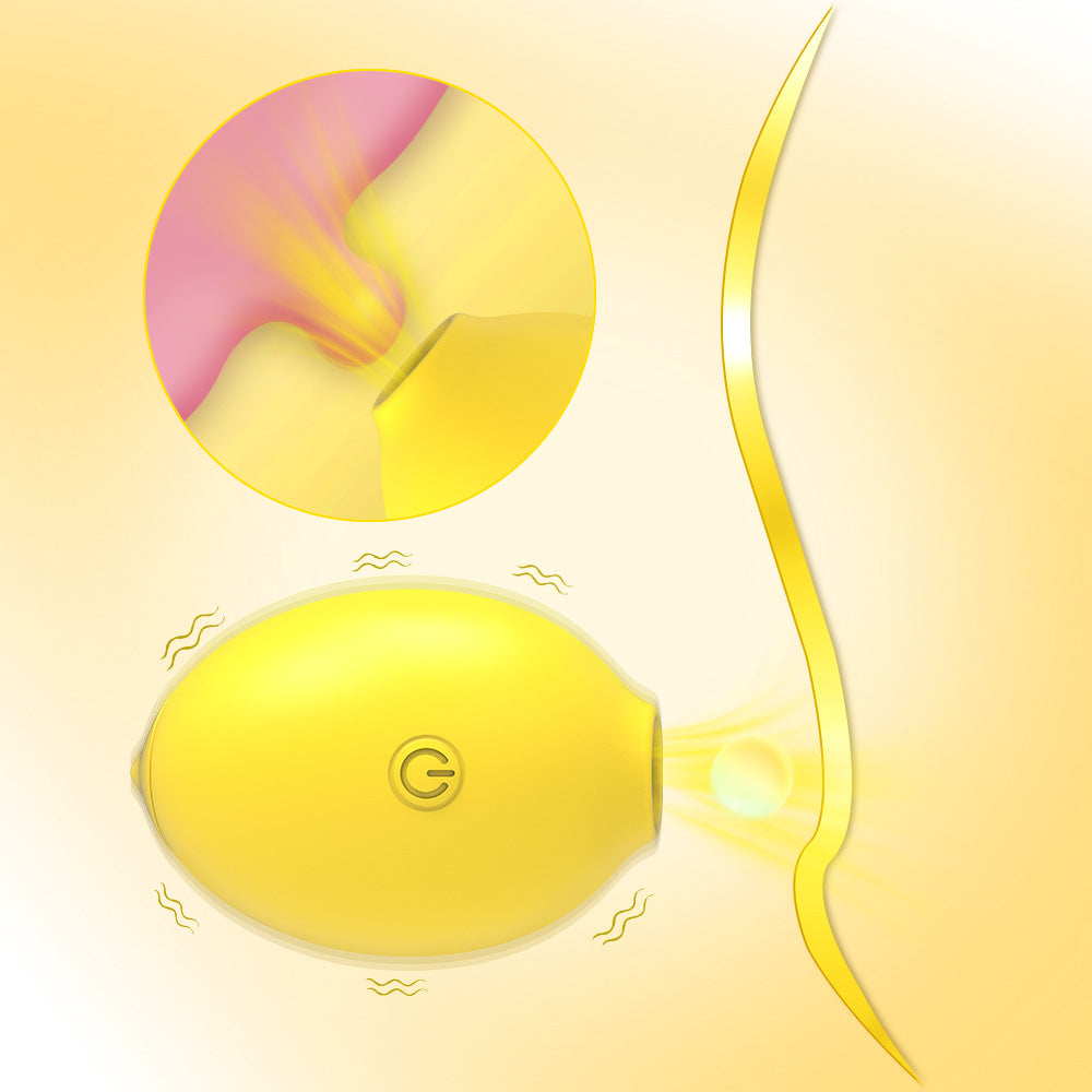 Vibrating Egg Adult Sex Toy Lemon - image 6