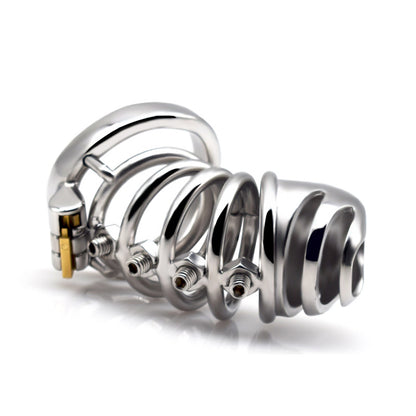 Metal Slave SM Sparse Chastity Cage - image 1