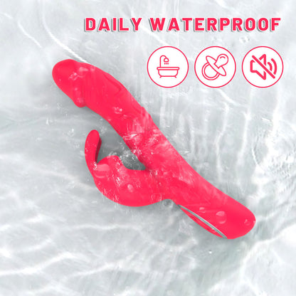 10-Mode Silicone Dual-Stimulation Rabbit Vibrator - image 6