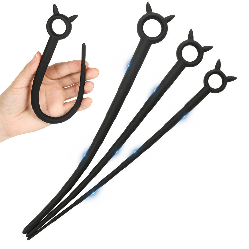 Silicone Horse Eye Penis Plug Urethra Beads Urethral Stimulator Sounding - image 0