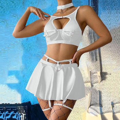 Seductive O-Ring Lingerie Set - image 10
