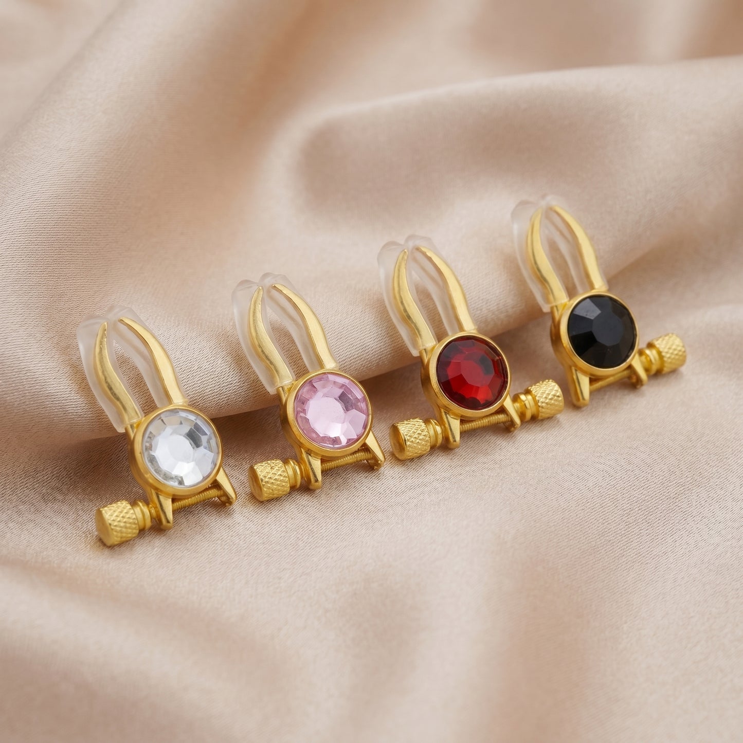 Crystal Base Adjustable Nipple Clamp - image 6