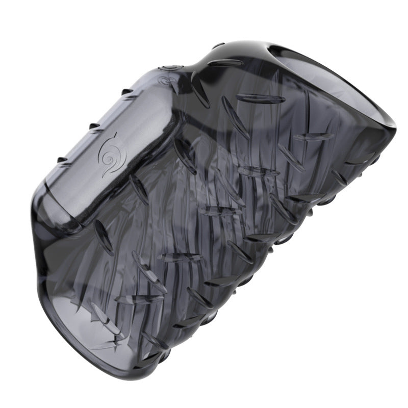 Penis Glans Sleeve Vibrators Delay Ejaculation Sex Toys - Black - A - image 7