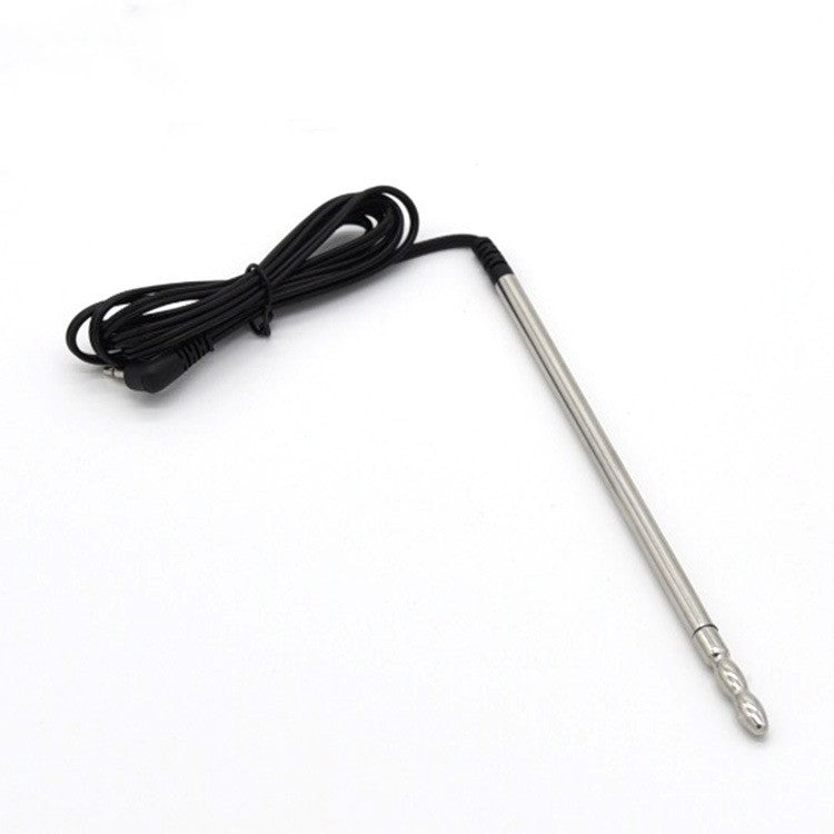 Electric Jerk and Jolt Penis Plug 6'' with DC 2.5 Plug - Style D - image 3