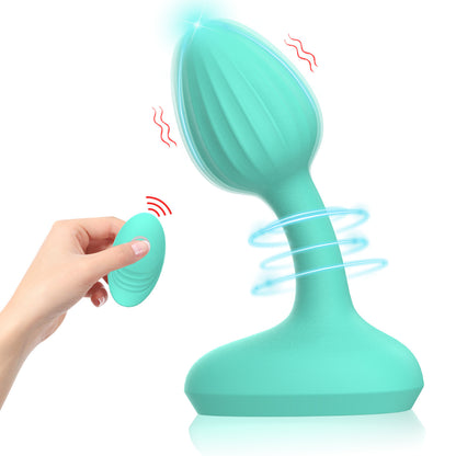 SilkyTouch Anal Plug - Light Green - image 9