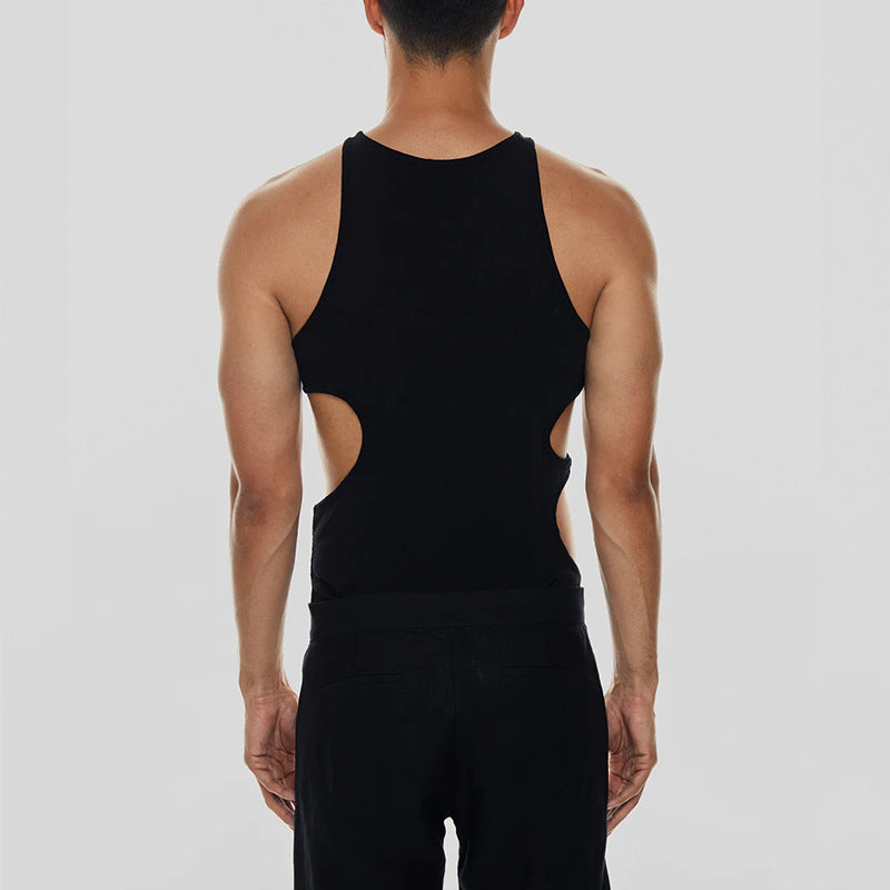 Men's Sexy and Fun Lingerie Vest T-Shirt Clubwear - image 2