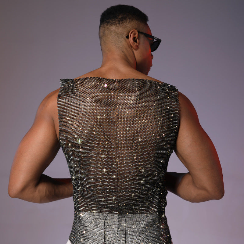 Starluxe Mesh Sparkle Top – Style C - image 3