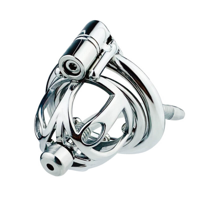 Keyless Anti-pullout Permalock Chastity Cage - image 2
