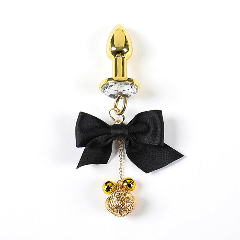 Coquettish Clamps & Plugs Set - Black Butterfly Anal Plug - 2.8cm/1.1" - image 6