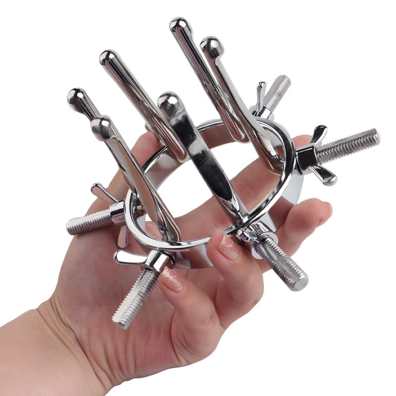 Oculus Stainless Steel Anal Virginal Speculum - Silver - image 0