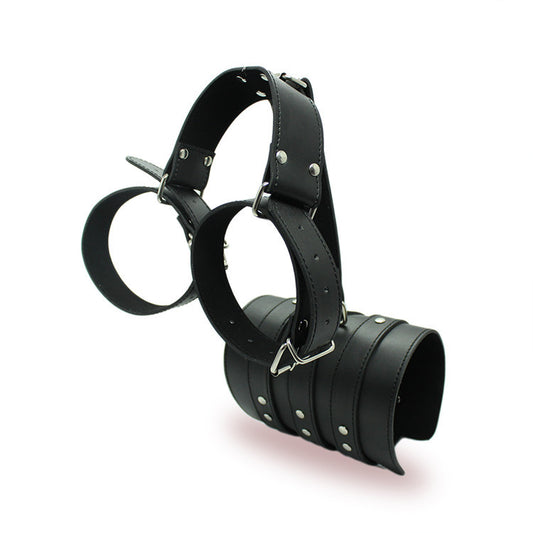 ''HELPLESS'' Restraints - Arm Blinders Bondage CBT BDSM Toy - Black - image 0
