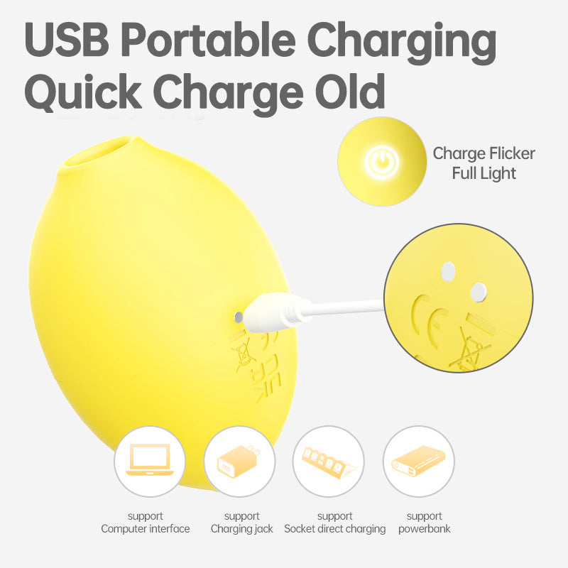 Vibrating Egg Adult Sex Toy Lemon - image 9