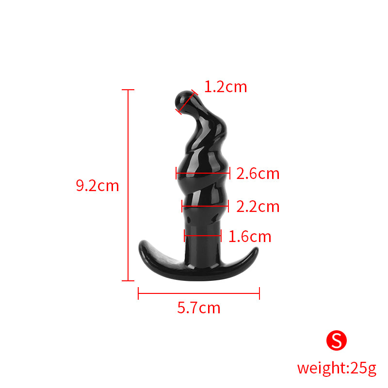 Helixanchor Spiral Silicone Anal Plug - S - image 8