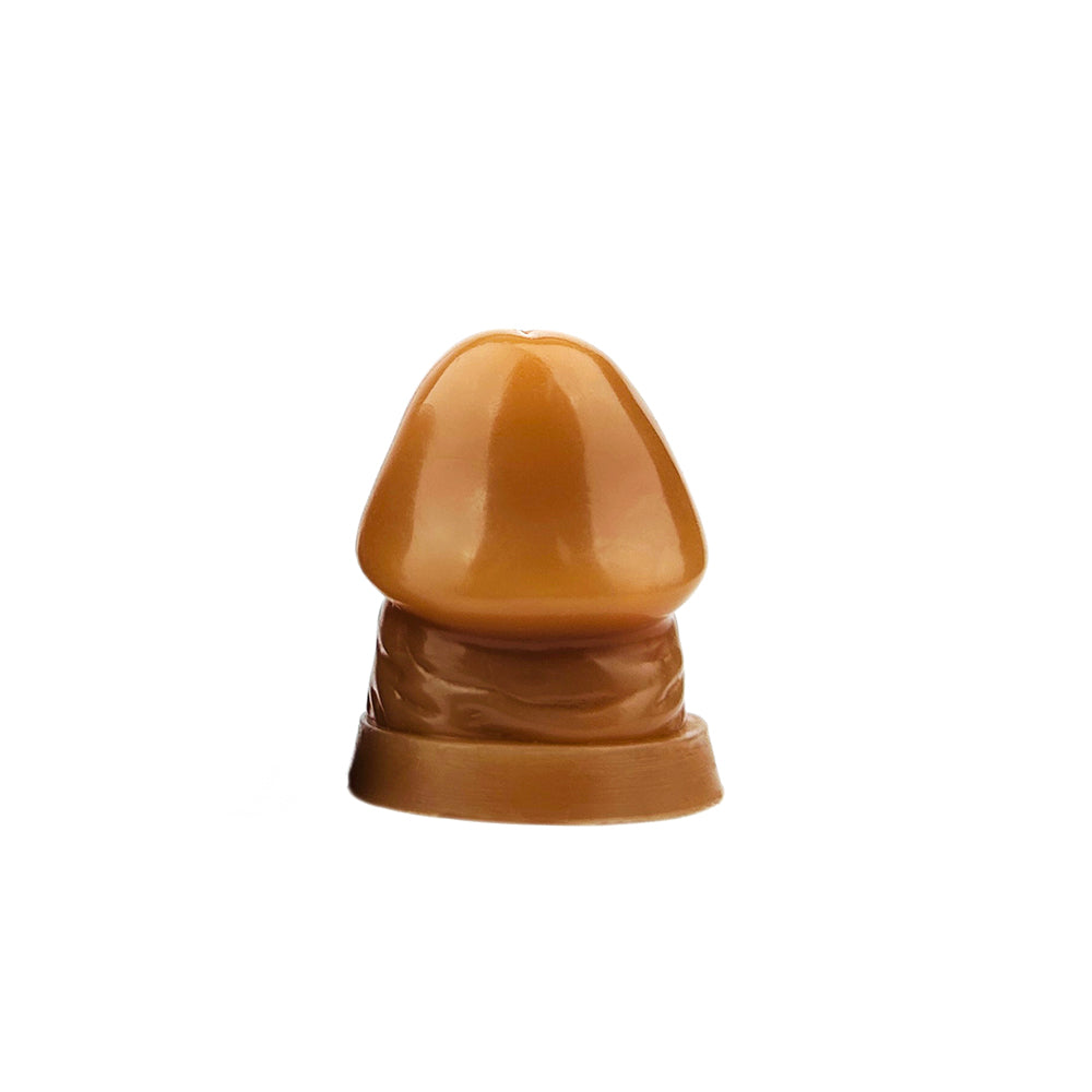 Accessories for Chastity Cage with Detachable Dildo & Urethral Tube - Beige Dildo - S - image 3