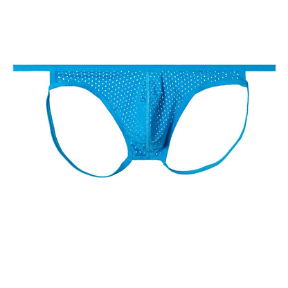 Brave Super Skinny Jockstrap - Blue - XXL - image 5