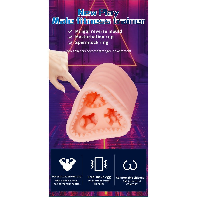 3 Tunnel Masturbator Large Realistic Pocket Pussy  - image 7