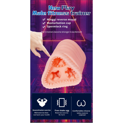 3 Tunnel Masturbator Large Realistic Pocket Pussy  - image 7