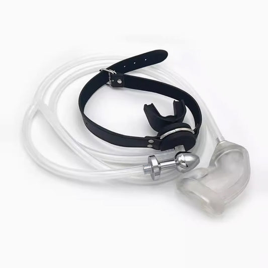 Latex Plug Urinal With Piss Hole Adjustable - Black - image 1
