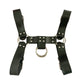 English Bull Dog Leather Chest Harness Sexy Men Lingerie - image 7