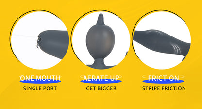 Inflatable & Detachable Enema Plug - image 9