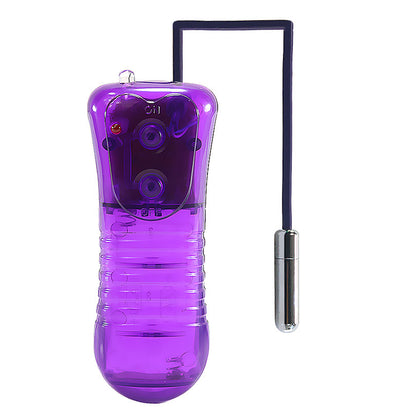 Electric Vibrating Urethral Sounding Rod - Purple - image 1
