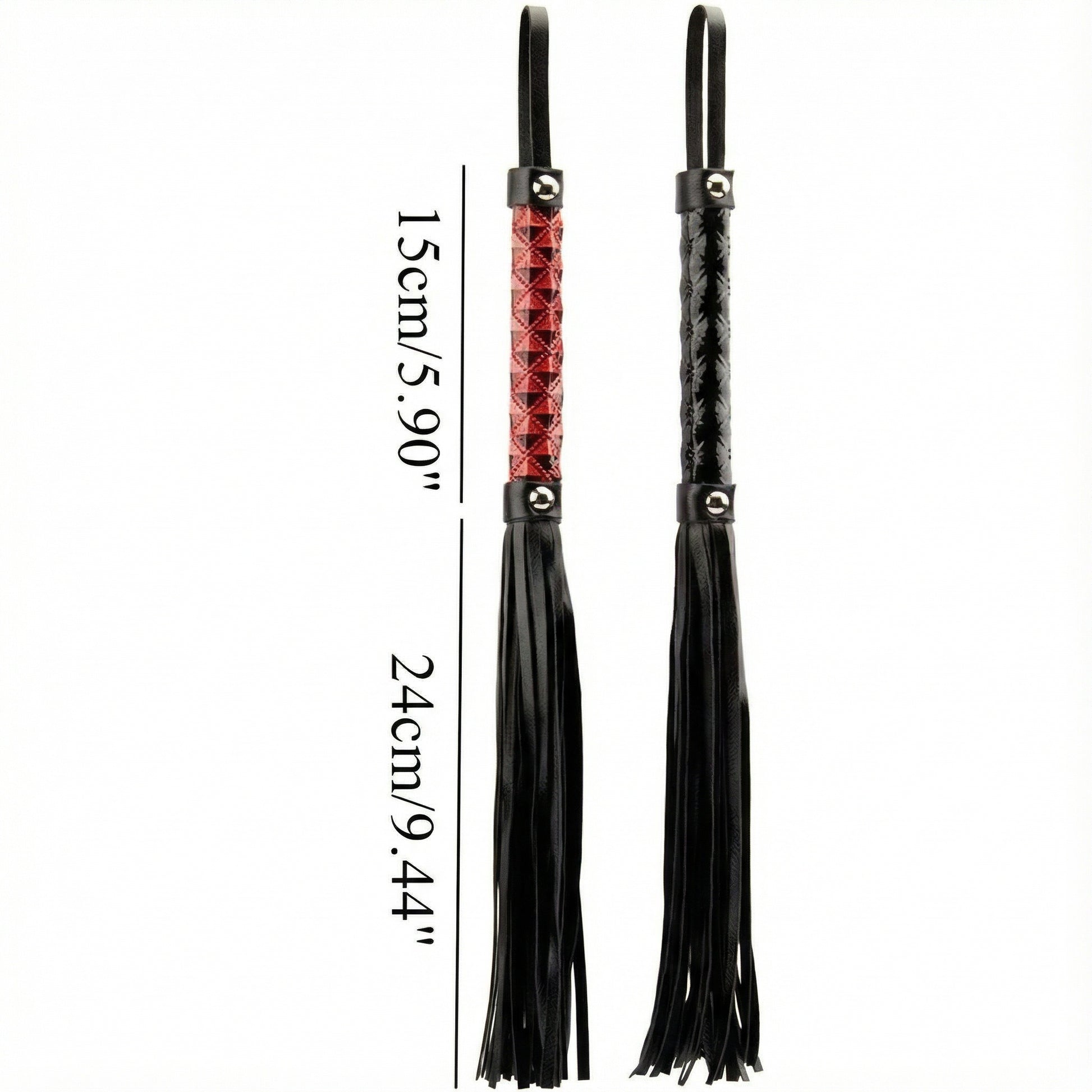 High-quality Leather Whip With Braided Handle - image 6