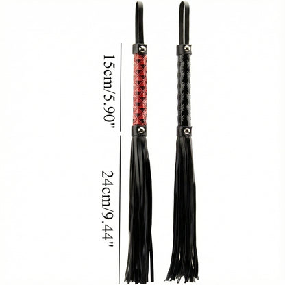 High-quality Leather Whip With Braided Handle - image 6