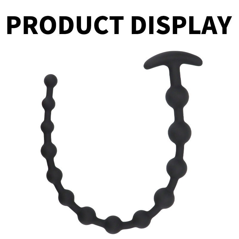 58cm Extra Long Butt Plug Pull Beads Anal Plug - image 3