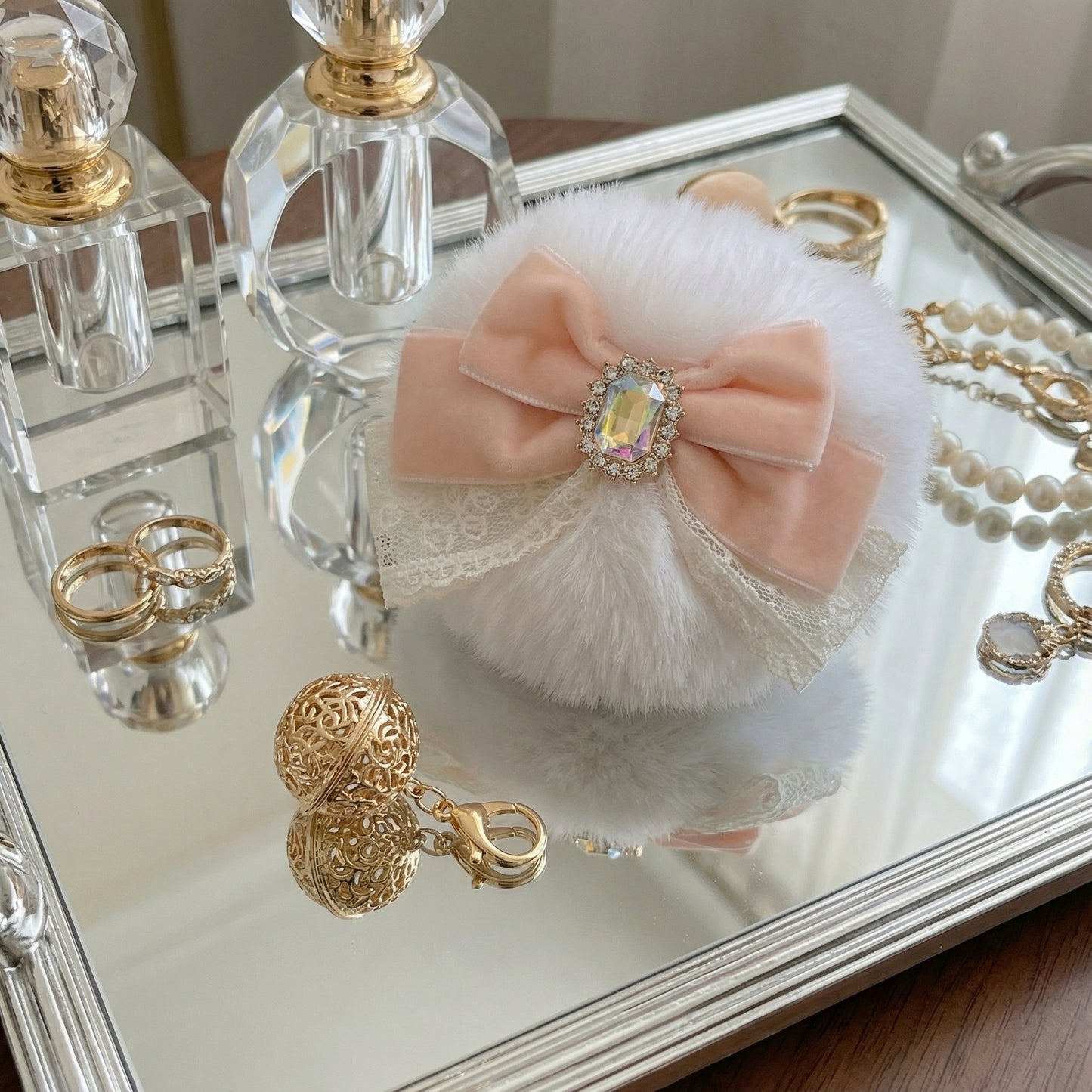 Luxury Bunny Tail Plug Set – 10 cm Plush Tail with Detachable Bow Bell - image 9