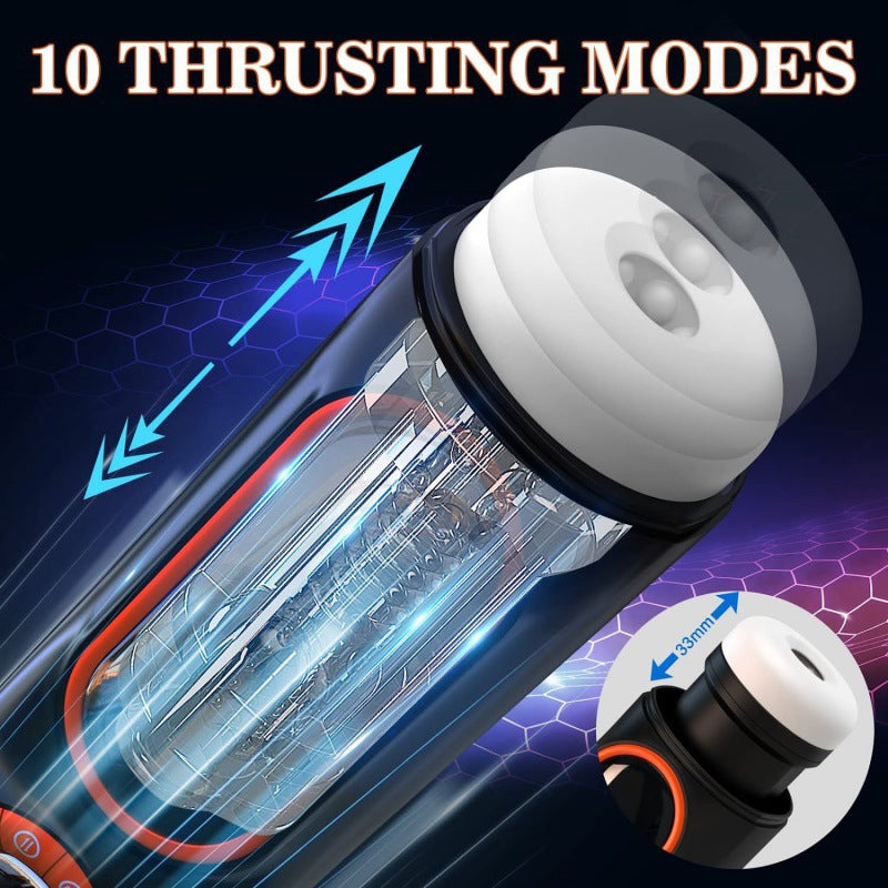 Fully Automatic Men’s Masturbator Inverted Aircraft Cup - image 3