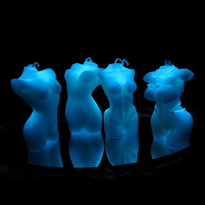 Glow in the Dark Silhouette Low-Temperature Candle - image 11