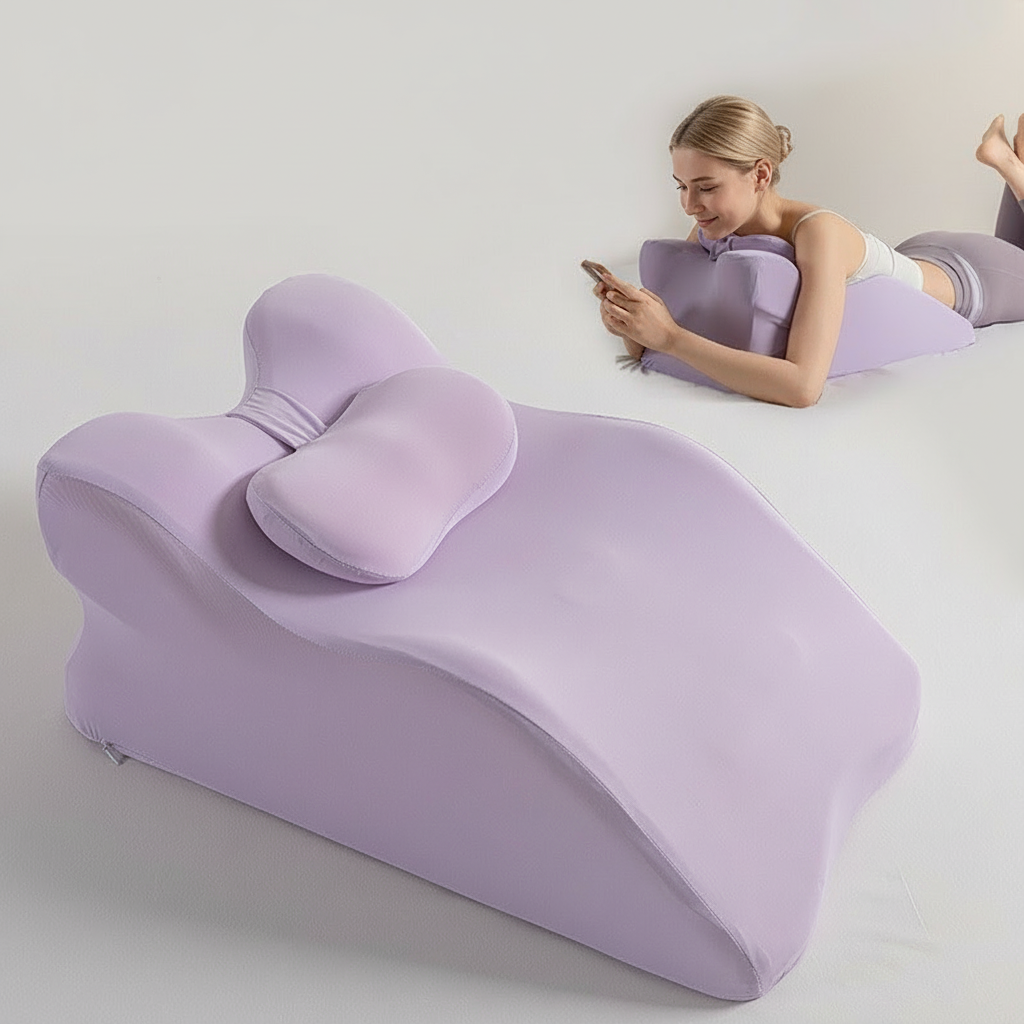 Elevation Pillow - Purple - 22.8 × 14.2 × 9.1 in - image 3