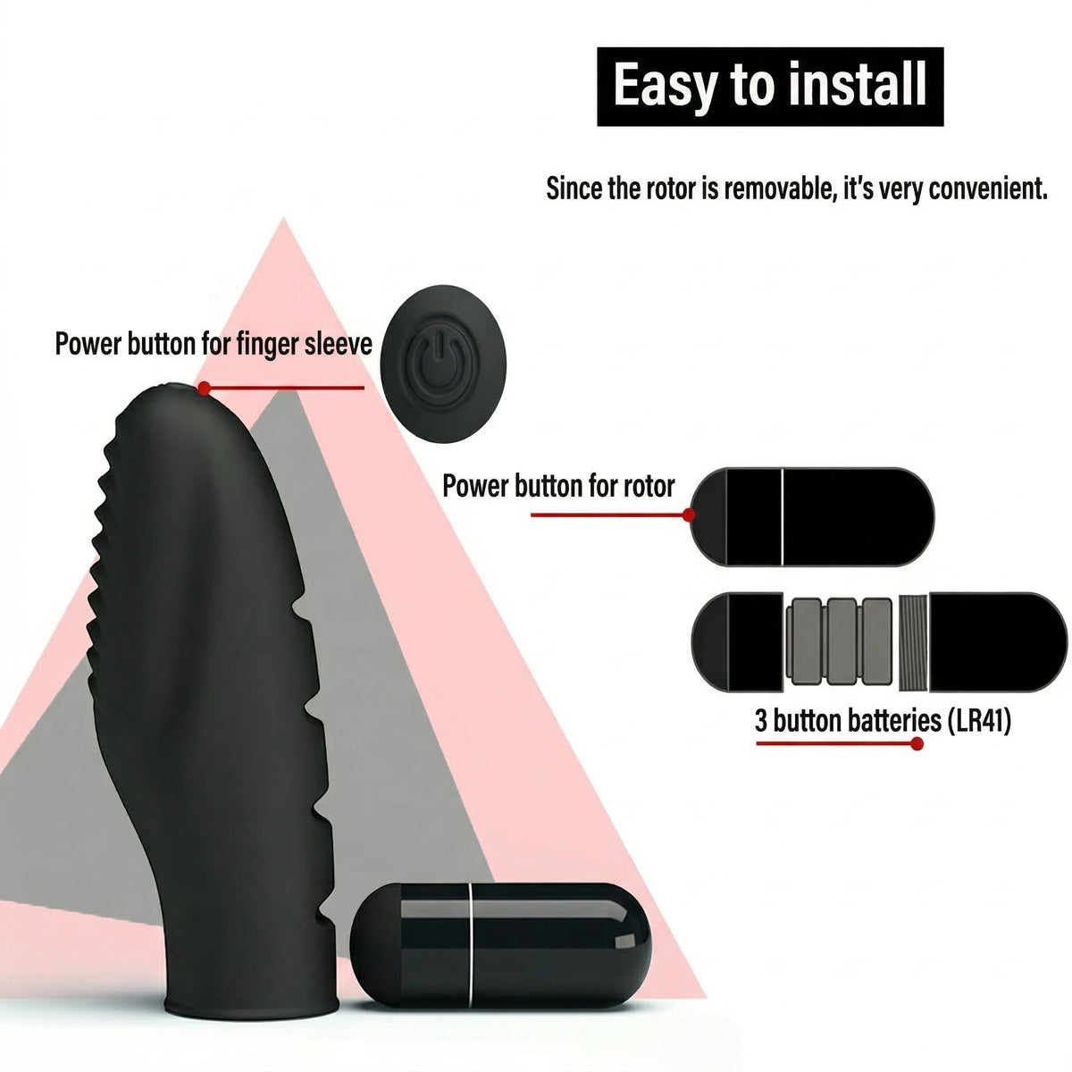 PrettyLove Stanford Vibrating Finger Stimulator - image 5