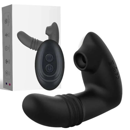Clitoral Suction Toy with 10 Suction Modes - Black - image 13