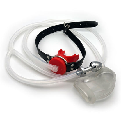 Latex Plug Urinal With Piss Hole Adjustable - Red - image 2