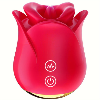 KissBloom 3-in-1 Rose Stimulator - Red - image 6