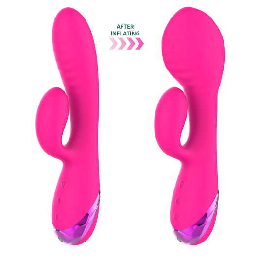 OnyxBloom Smart Pleasure Vibrator Wand - Rose - image 0
