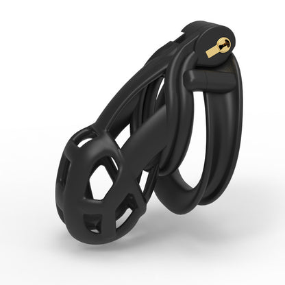 Sleek Silicone Male Chastity Cage - Medium - image 2