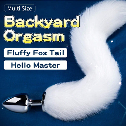 Fluffy Fox Tail Anal Plug  - image 3
