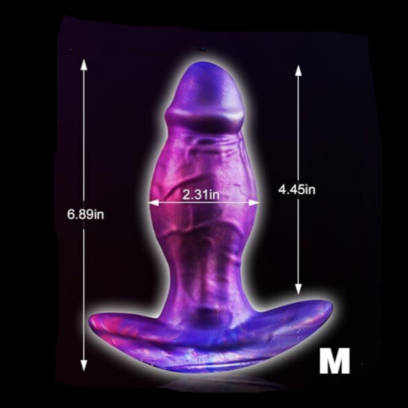 6.89" Large Butt Plug Big Buttplug Anal Toys - M - image 2