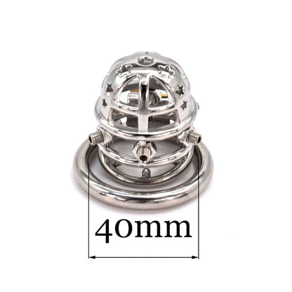 Spiked Chastity Cage - 40mm - image 1