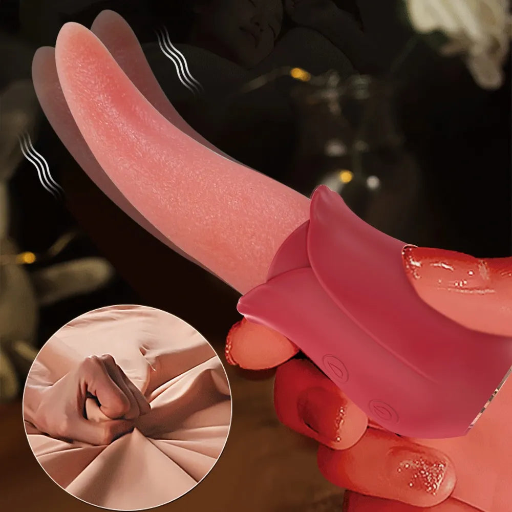 Tongue Licking Rose Toy - Standard - image 0