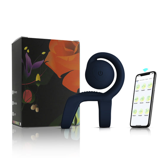Cock Ring With Snail Clit Stimulator - image 1