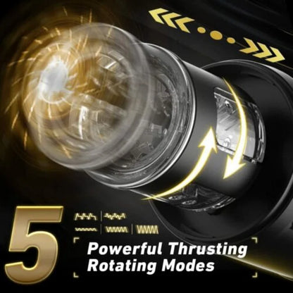 1 In 1 Vibrating Oral Sex Masturbator Cup - image 1