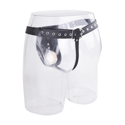 Male Leather Chastity Belt - image 2