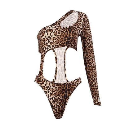 Wild Instinct Leopard Lingerie Set - Multicolor - L - image 0