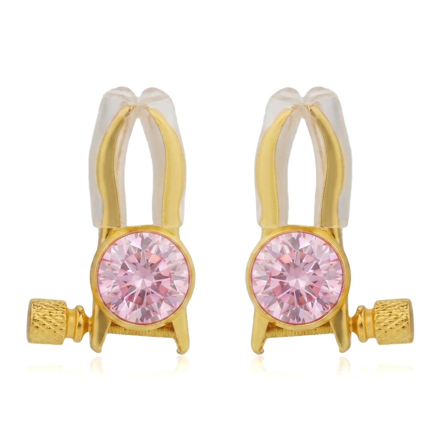 Crystal Base Adjustable Nipple Clamp - image 12