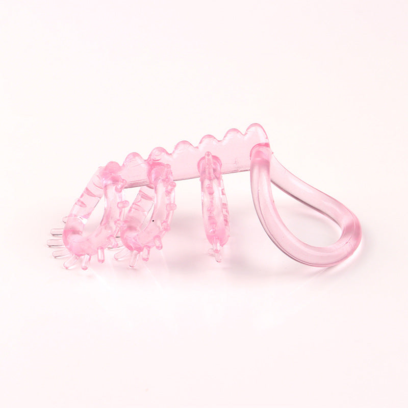 Penis Rings Penis Trainer Delay Ejaculation High Elasticity Time Lasting Sex Toys - Pink - image 1